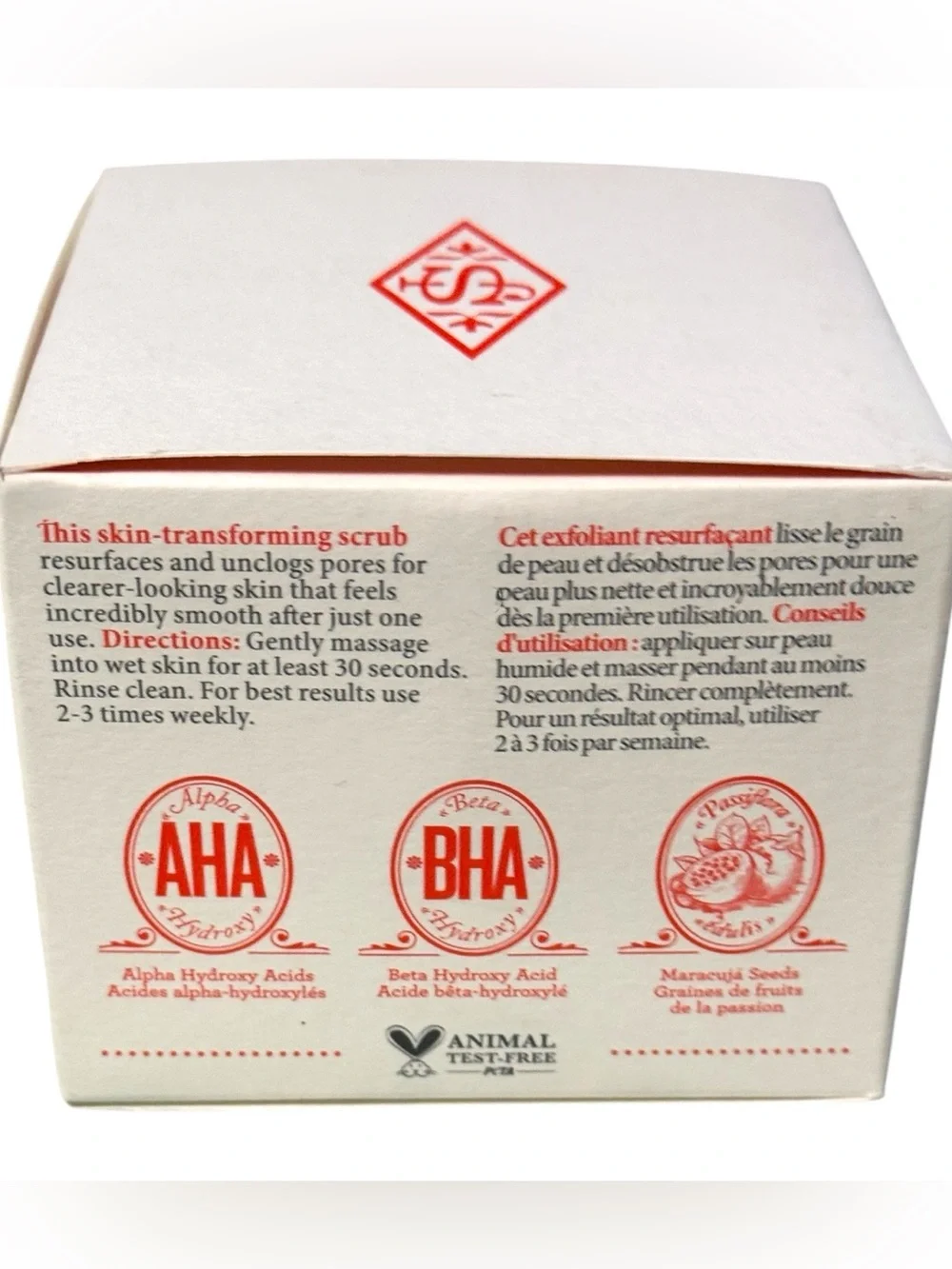 Sol de Janeiro Bom Dia Body Scrub 10% AHA BHA Resurfacing Complex 7.8oz $42 NEW